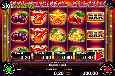 Οθόνη2. 20 Mega Slot Κουλοχέρης