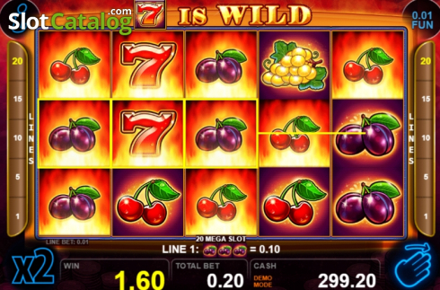 Οθόνη3. 20 Mega Slot Κουλοχέρης