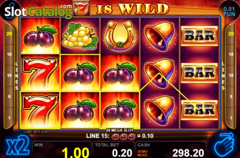 Οθόνη4. 20 Mega Slot Κουλοχέρης