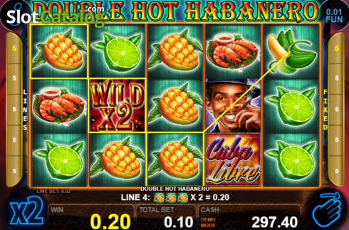 Οθόνη4. Double Hot Habanero Κουλοχέρης