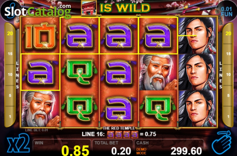Οθόνη3. The Red Temple (Casino Technology) Κουλοχέρης