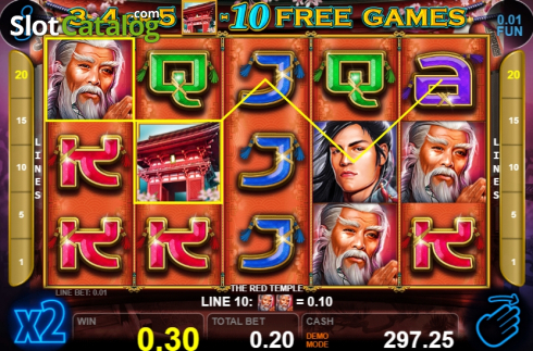 Οθόνη4. The Red Temple (Casino Technology) Κουλοχέρης