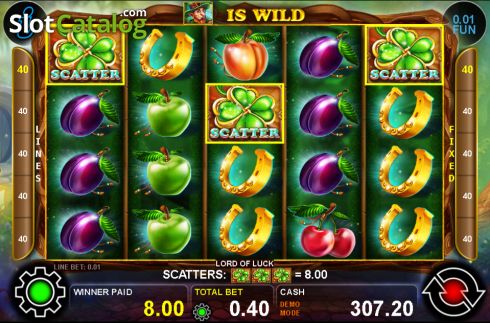 Οθόνη3. Lord of Luck (Casino Technology) Κουλοχέρης