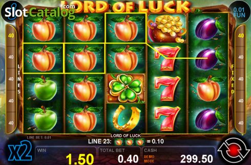 Οθόνη5. Lord of Luck (Casino Technology) Κουλοχέρης