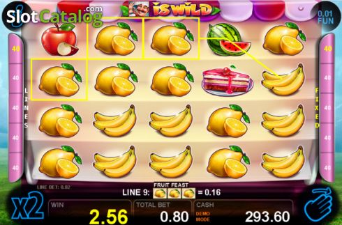 Οθόνη3. Fruit Feast Κουλοχέρης 