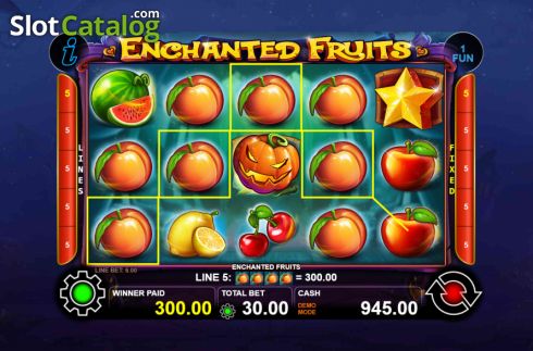 Οθόνη5. Enchanted Fruits Κουλοχέρης