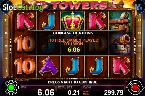 Οθόνη4. 3 Towers Κουλοχέρης