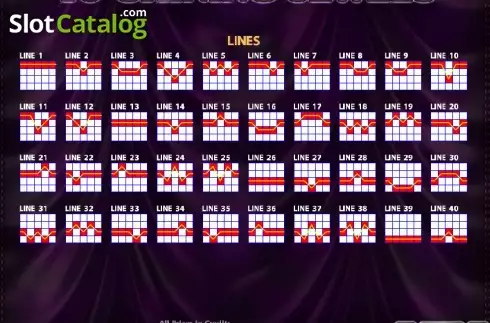 Πίνακας πληρωμών 2. 40 Shining Jewels Κουλοχέρης