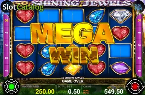 Οθόνη4. 50 Shining Jewels Κουλοχέρης