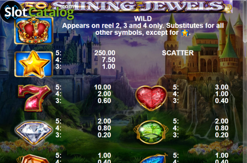 Οθόνη5. 50 Shining Jewels Κουλοχέρης