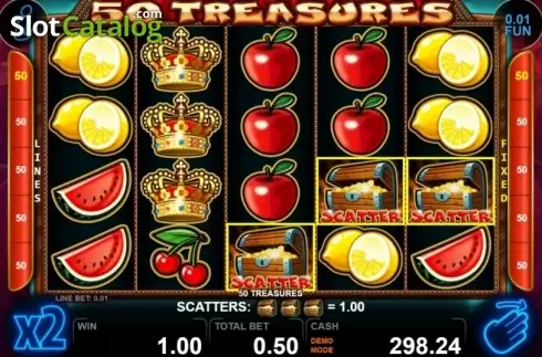 Οθόνη5. 50 Treasures Κουλοχέρης