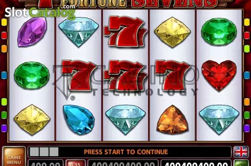 Οθόνη2. 7 Fortune Sevens Κουλοχέρης 