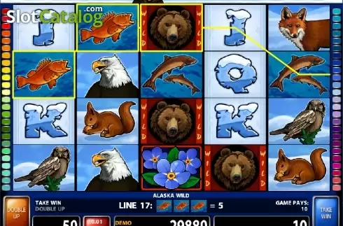 Οθόνη 3. Alaska Wild Κουλοχέρης