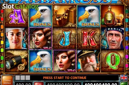 Οθόνη2. Albatross Κουλοχέρης
