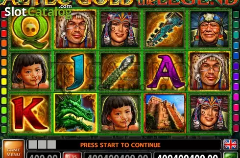 Οθόνη2. Aztec Gold The Legend Κουλοχέρης