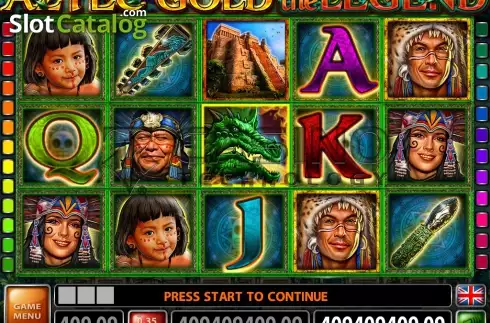 Οθόνη3. Aztec Gold The Legend Κουλοχέρης