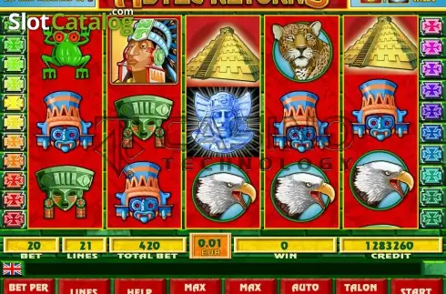 Οθόνη3. Aztec Returns Κουλοχέρης
