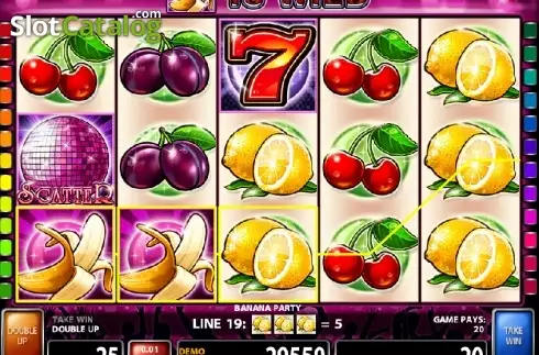 Οθόνη 1. Banana Party Κουλοχέρης
