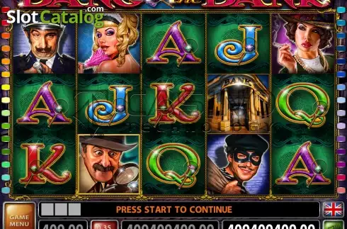Οθόνη3. Bang The Bank Κουλοχέρης