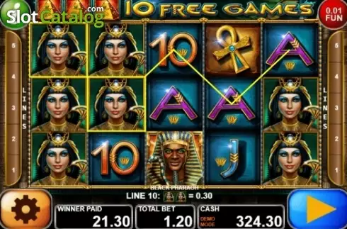 Οθόνη4. Black Pharaoh Κουλοχέρης