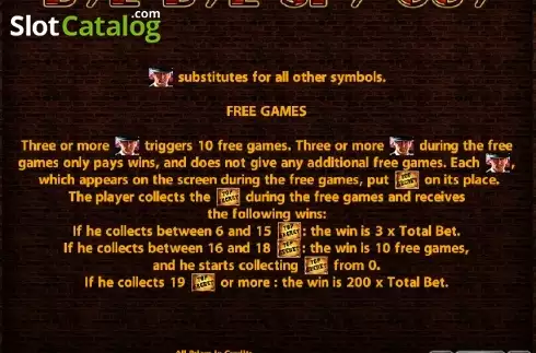 Πίνακας πληρωμών 2. Bye Bye Spy Guy Κουλοχέρης