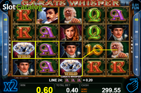 Οθόνη4. Carats Whisper Κουλοχέρης