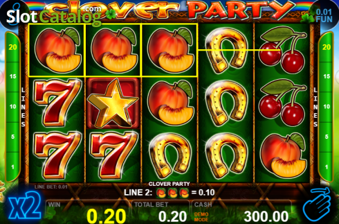Οθόνη5. Clover Party Κουλοχέρης