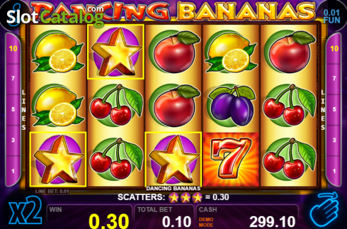 Οθόνη3. Dancing Bananas Κουλοχέρης