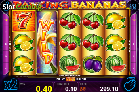 Οθόνη4. Dancing Bananas Κουλοχέρης