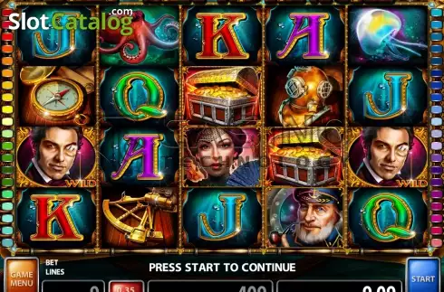 Οθόνη2. Deep Sea Adventure (Casino Technology) Κουλοχέρης