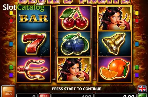 Οθόνη2. Devil's Fruits (Casino Technology) Κουλοχέρης