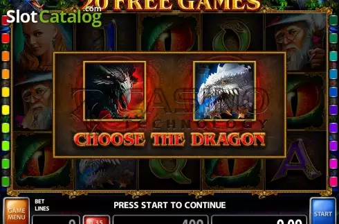 Οθόνη4. Dragon Spell Κουλοχέρης