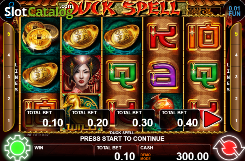 Οθόνη2. Duck Spell Κουλοχέρης 