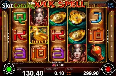 Οθόνη6. Duck Spell Κουλοχέρης 