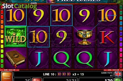 Οθόνη4. Emerald Kingdom Κουλοχέρης