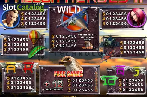 Οθόνη4. Falcon Heroes 2 Κουλοχέρης