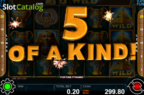 Οθόνη3. Fortune Pyramid Κουλοχέρης