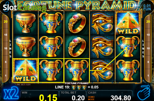 Οθόνη5. Fortune Pyramid Κουλοχέρης