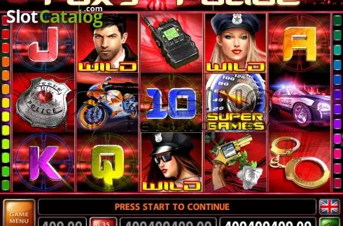Οθόνη4. Foxy Police Κουλοχέρης