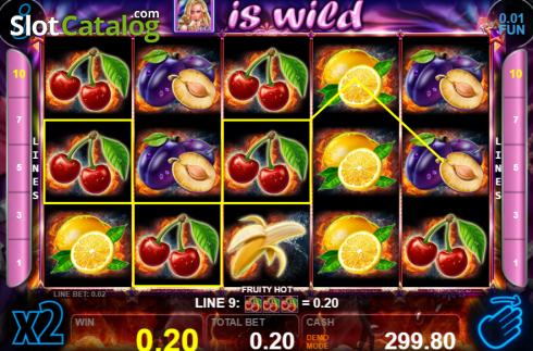 Οθόνη4. Fruity Hot (CT Gaming) Κουλοχέρης