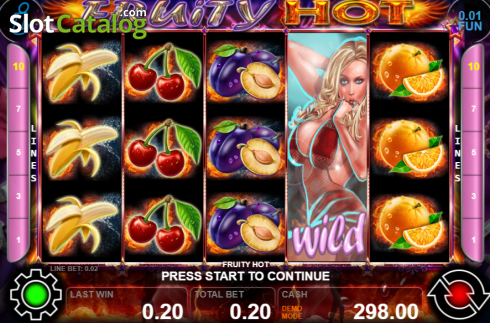 Οθόνη5. Fruity Hot (CT Gaming) Κουλοχέρης