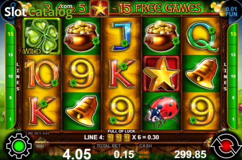 Οθόνη5. Full Of Luck Κουλοχέρης