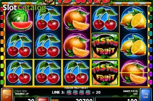 Οθόνη 1. Fusion Fruit Beat Κουλοχέρης