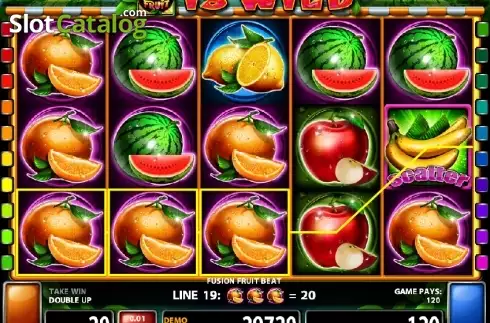 Οθόνη 2. Fusion Fruit Beat Κουλοχέρης