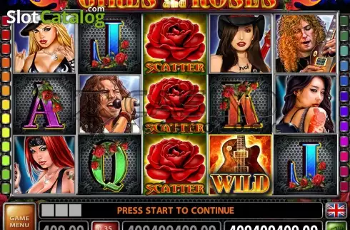 Οθόνη2. Girls N' Roses Κουλοχέρης