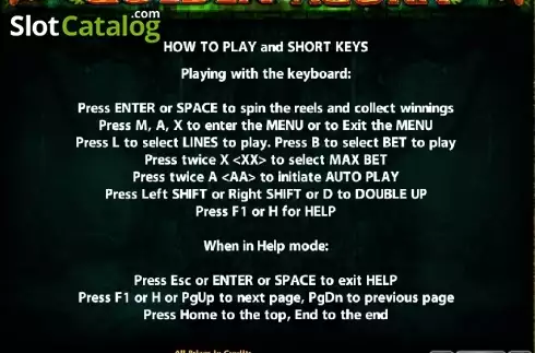 Πίνακας πληρωμών 4. Golden Acorn Κουλοχέρης