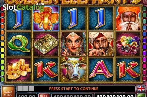Οθόνη2. Golden Elephant (CT Gaming) Κουλοχέρης