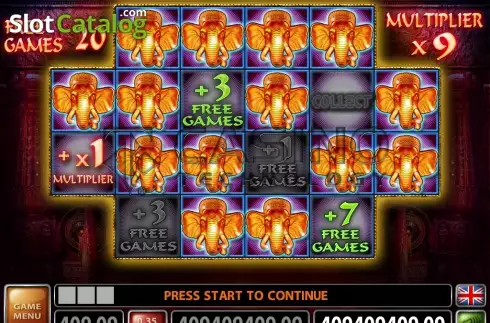 Οθόνη3. Golden Elephant (CT Gaming) Κουλοχέρης