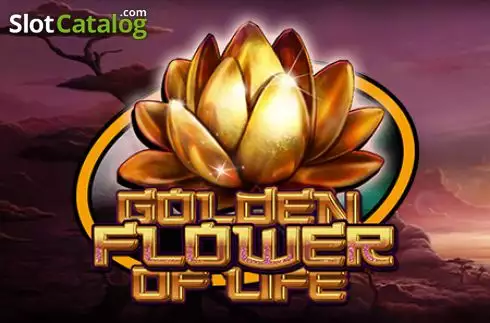 Golden Flower Of Life Λογότυπο Golden Flower Of Life Λογότυπο