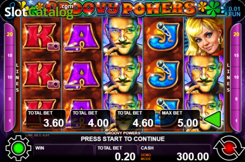 Οθόνη2. Groovy Powers Κουλοχέρης 